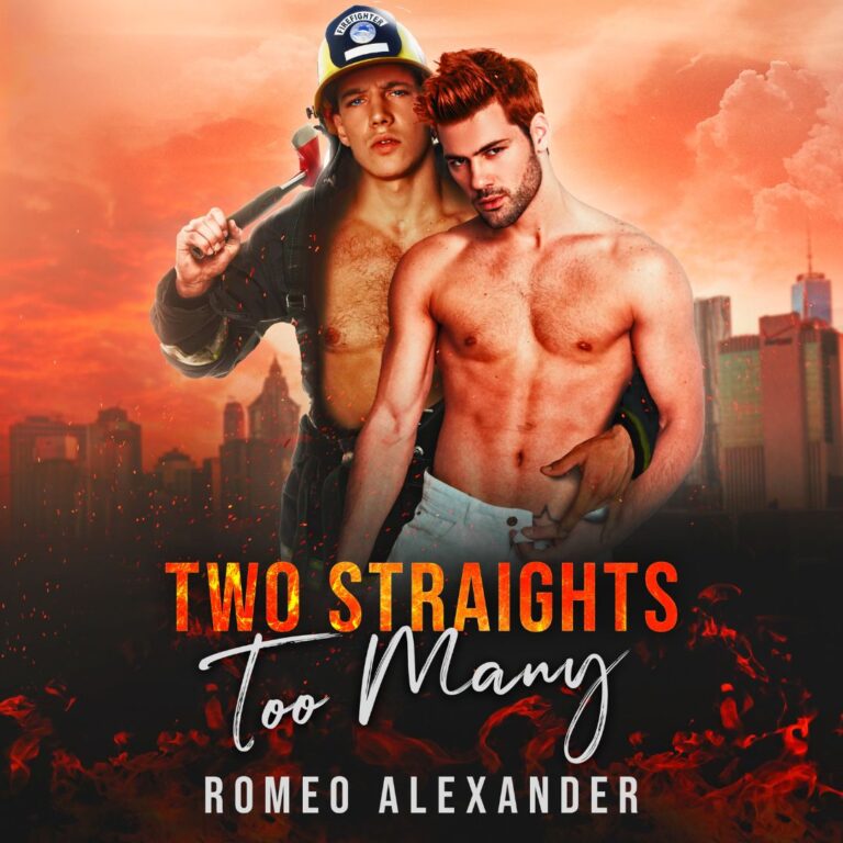 Two Straights Too Many audiobook cover, Romeo Alexander